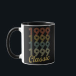 23rd Birthday For Men Vintage Classic 1999  Tasse<br><div class="desc">23rd Birthday For Men Vintage Classic 1999 Gift. Perfect gift for your dad,  mom,  dad,  men,  women,  friend and family members on Thanksgiving Day,  Christmas Day,  Mothers Day,  Fathers Day,  4th of July,  1776 Independent Day,  Veterans Day,  Halloween Day,  Patrick's Day</div>