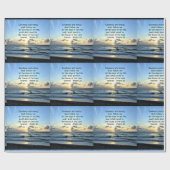 23RD PSALM SUNRISE FOTO DESIGN GESCHENKPAPIER (Flach)