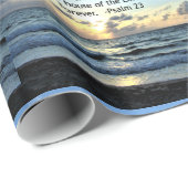 23RD PSALM SUNRISE FOTO DESIGN GESCHENKPAPIER (Rolleneckpunkt)