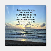 23RD PSALM SUNRISE FOTO DESIGN MAGNET (Vorne)