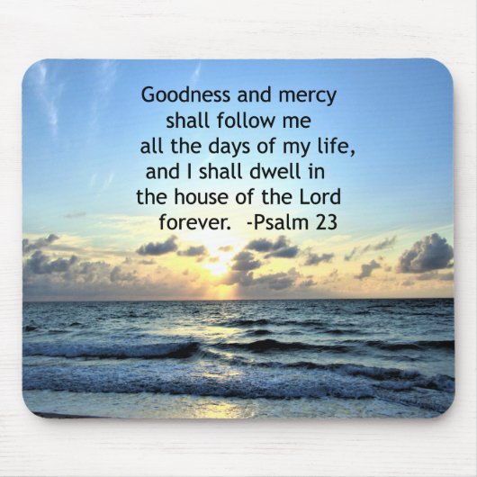 23RD PSALM SUNRISE FOTO DESIGN MOUSEPAD (Vorne)