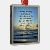 23RD PSALM SUNRISE FOTO DESIGN ORNAMENT AUS METALL (Rechts)