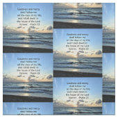 23RD PSALM SUNRISE FOTO DESIGN STOFF (Muster)