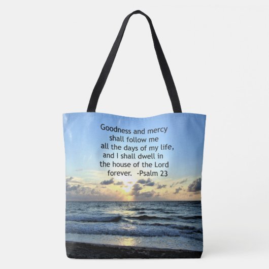 23RD PSALM SUNRISE FOTO DESIGN TASCHE (Rückseite)
