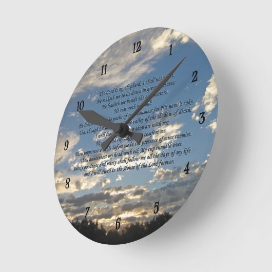 23rd runde wanduhr (Winkel)