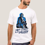 23rd Street Gallery Thinker Kunst T-Shirt (Vorderseite)