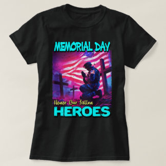24077_Gedenktag Ehrung unserer gefallenen Helden T-Shirt