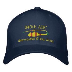 240. AHC Vietnam UH1 bestickt Hat Bestickte Kappe