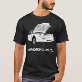 240er S13 Hatch Ich arbeite an IT Graphic T-Shirt (Vorderseite)