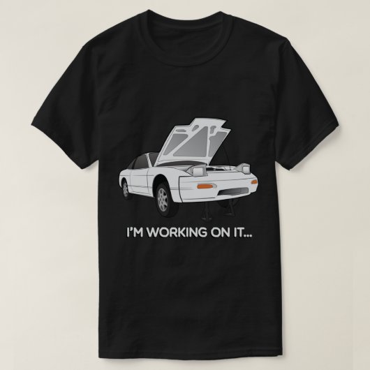 240sx S13 Hatch arbeite ich an IT Grafik Pullover (Design vorne)