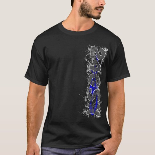240SX Vert blaue T - Shirts v2 (Vorderseite)