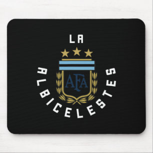 2425 Argentinien-Flagge-Fußballtrikot-Kit Sportuni Mousepad