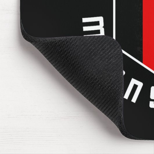 2425 National Flag Soccer Jersey Kit Sport Uniform Mousepad (Ecke)