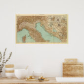 2426 Norditalien Poster (Küche)