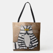 249 - Botero's cat - Tote Bag Tasche (Vorderseite)