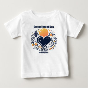 24.01. - Feiertag Baby T-shirt