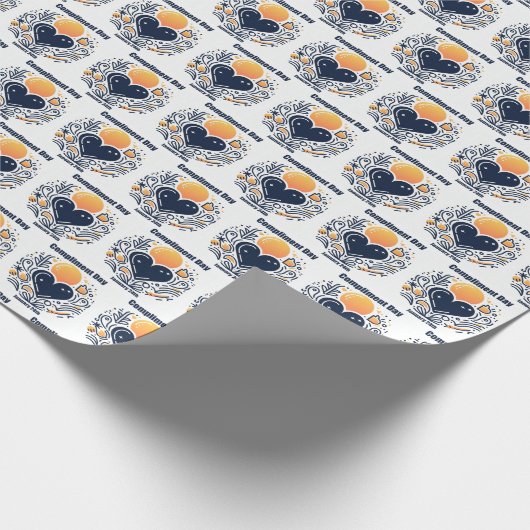 24.01. - Feiertag Geschenkpapier (Ecke)