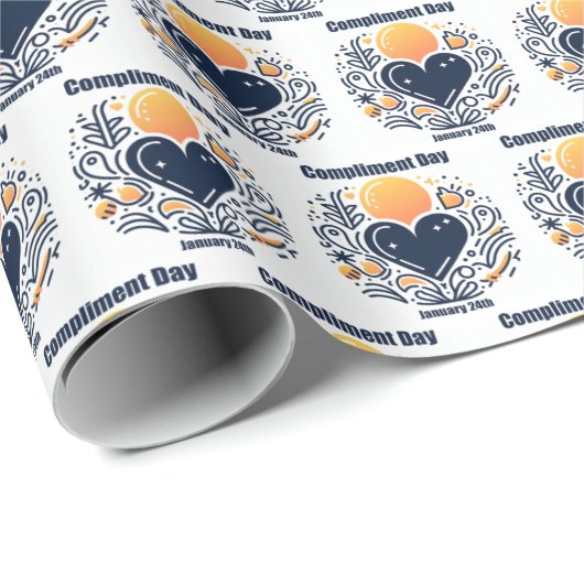 24.01. - Feiertag Geschenkpapier (Rolleneckpunkt)