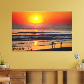 24_039, Sunrise Beach Leinwanddruck (Insitu (Wohnzimmer))