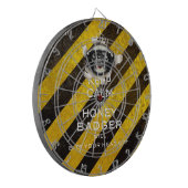 [24.1] Ruhige oder Honey Badger Behalten ... Dartscheibe (Vorderseite Links)