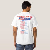 24-25 Durant Lions - STAAT - Lady Lions T-Shirt (Schwarz voll)