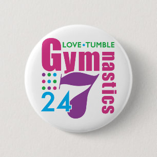 24/7 Gymnastik Button
