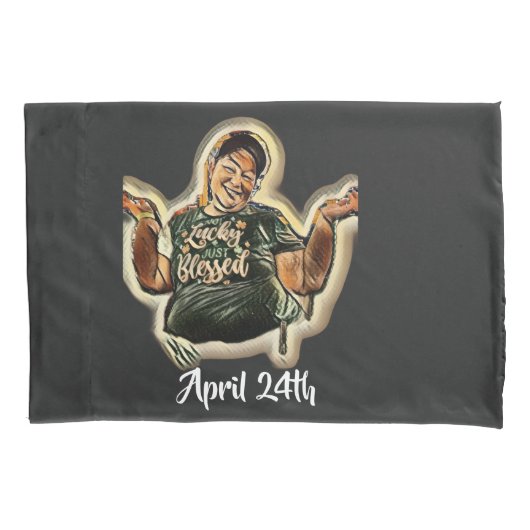 24. April Kissenbezug (Vorderseite)