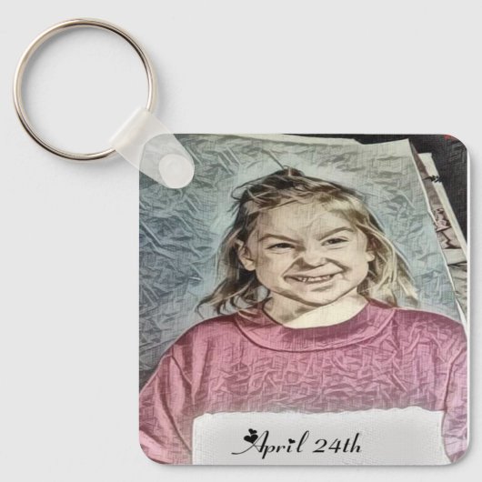 24. April Schlüsselanhänger (Vorderseite)