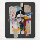 24. April Überlebender-Mauspad Mousepad (Vorne)