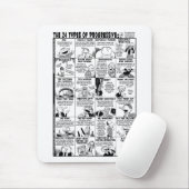 24 Arten progressives Mousepad (Mit Mouse)