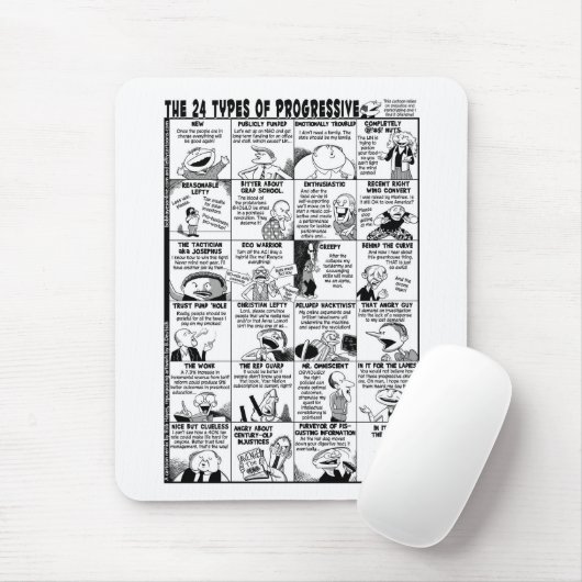 24 Arten progressives Mousepad (Mit Mouse)