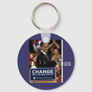 #24 Barack Obama, 2008 Schlüsselanhänger