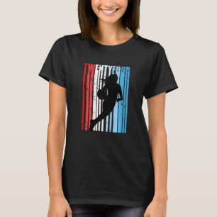 24. Basketball Frauen Geburtstag Retro Vintage Mah T-Shirt