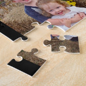 24 BildvorlagenCollage mit benutzerdefiniertem Tex Puzzle (Seite)