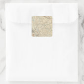 24 Blatt Danbury Quadratischer Aufkleber (Tasche)