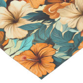 24 Blumenmuster Kurzer Tischläufer (Ecke)