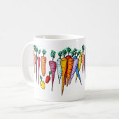 24 Carrot Art Kaffeetasse (Vorderseite Links)