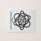 24-Cell 4-Dimensional Polytope (Geometrie) Puzzle (Horizontal)