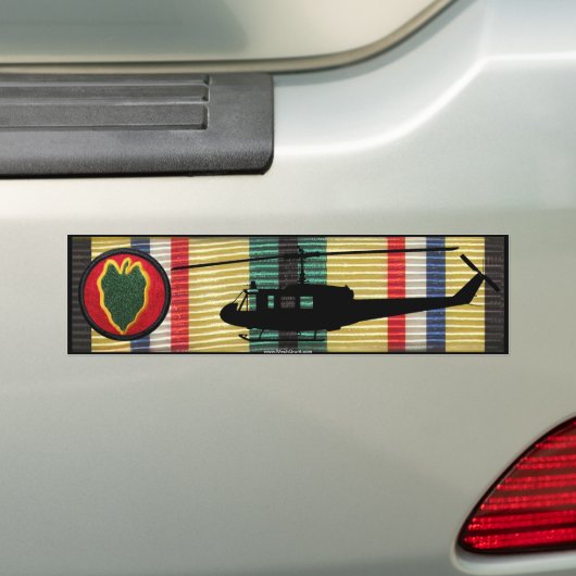 24. Div. UH-1 Huey SWACM-Autoaufkleber Autoaufkleber (Auf Auto)