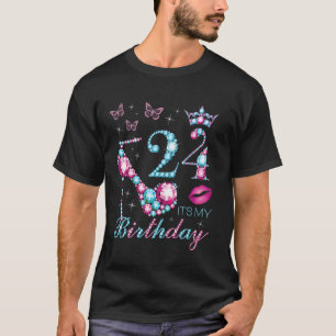 24 Es ist mein 24-jähriger Geburtstag. Es ist mein T-Shirt