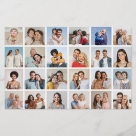 24 Farbkarte/Flyer für Fotocollage bearbeitbar