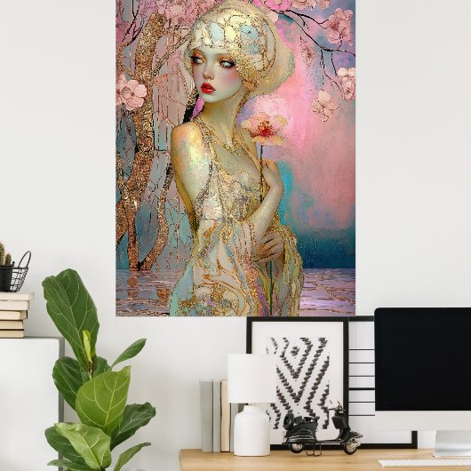 *~* 24 FD2 Fantasy Nouveau Ethereal Dreamlike Poster (Heimbüro)