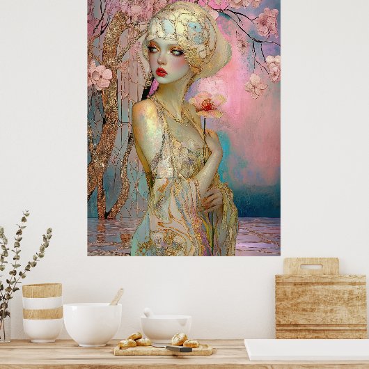 *~* 24 FD2 Fantasy Nouveau Ethereal Dreamlike Poster (Küche)