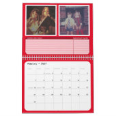 24-Foto-Collage - 2 pro Monat - Termine Notizen Zi Kalender (Feb 2027)
