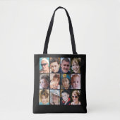24-Foto-Collage schwarz Tasche (Vorderseite)