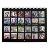 24 FotoCollage - 2 pro Monat Moderne Familie Kalender (Titelbild)