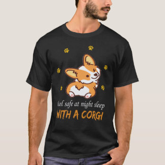 24 Fühlen Sie sich nachts sicher Schlafen Sie mit T-Shirt