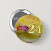 24. Geburtstag Button (Vorne & Hinten)