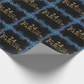 24. Geburtstag Geschenkpapier (Ecke)