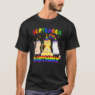 24. Geburtstag im September für Besitzer der LGbt T-Shirt